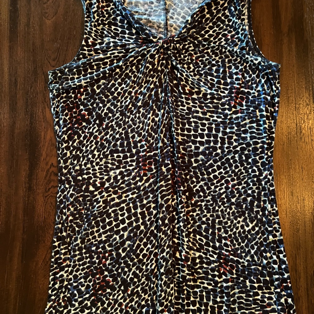 Cabi knit sleeveless blouse